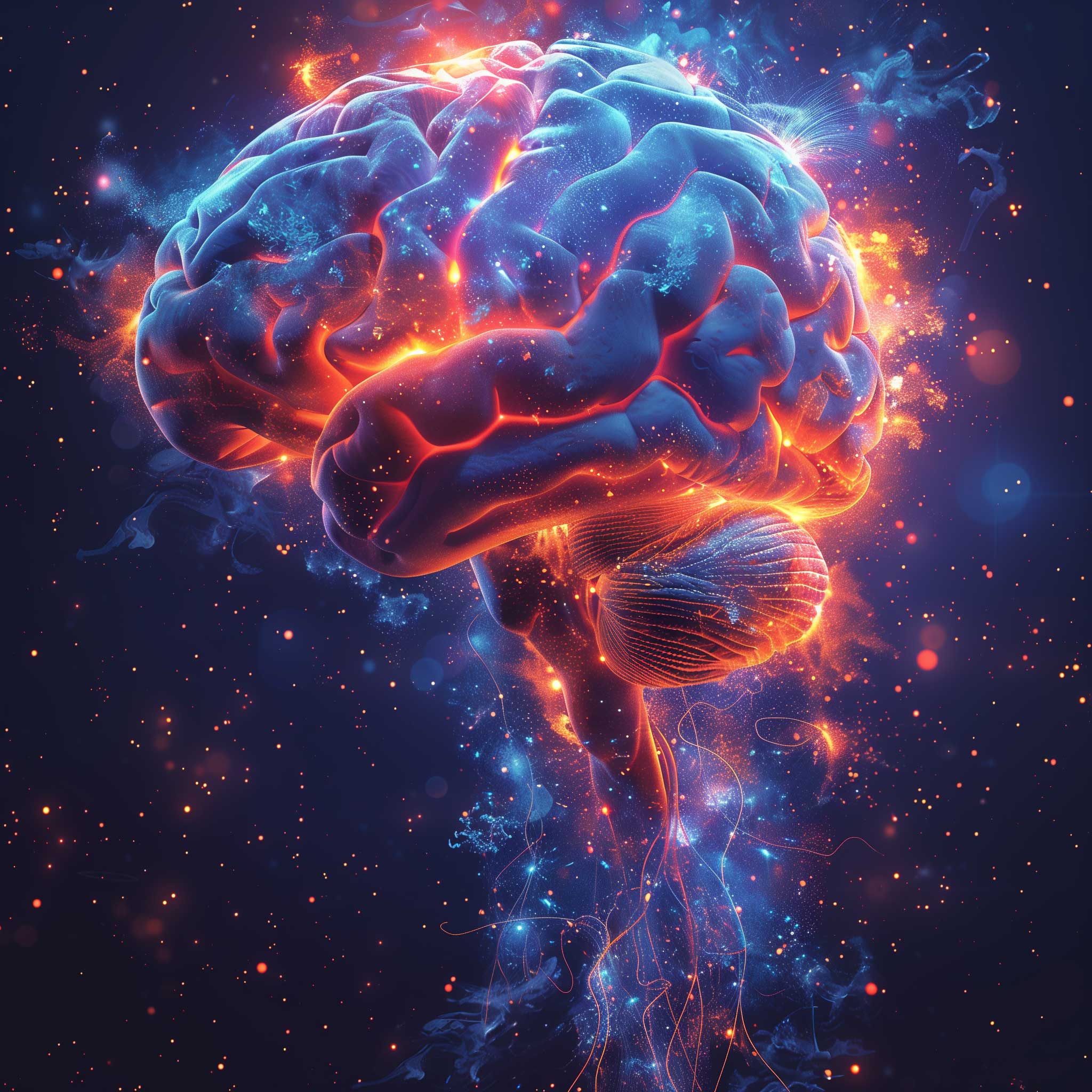 AI Neural Connections Brain