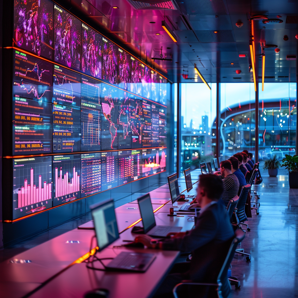 Futuristic Command Center